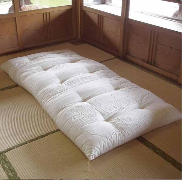 Japanese floor mattress